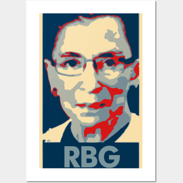 Ruth Bader Ginsburg Political Parody Wall Art by ThreadChef